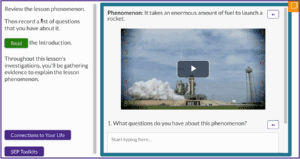 TCI Science Observing Phenomena screenshot